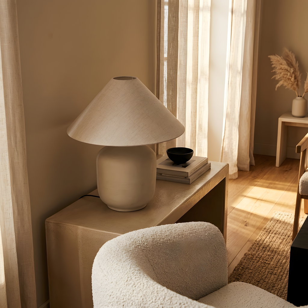 Elyenda lampe à poser détail de lumière