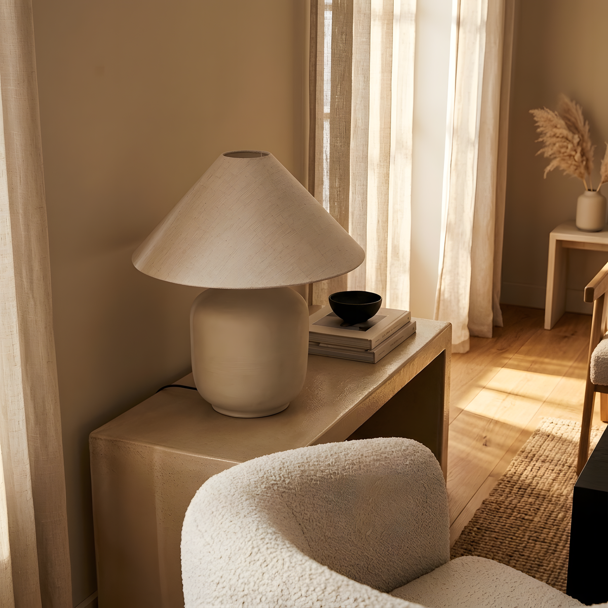 Elyenda lampe à poser détail de lumière