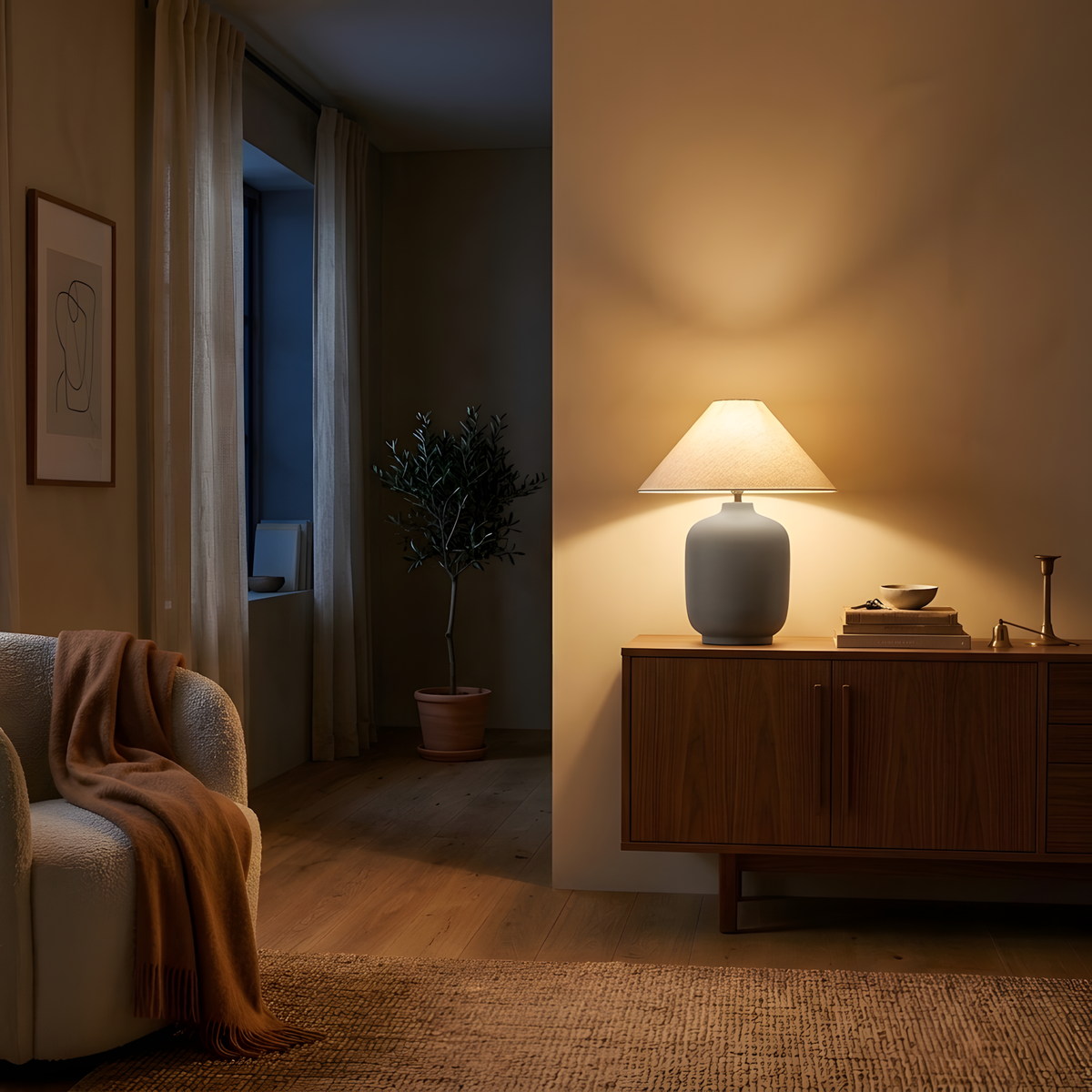 Elyenda lampe à poser vue d'ensemble