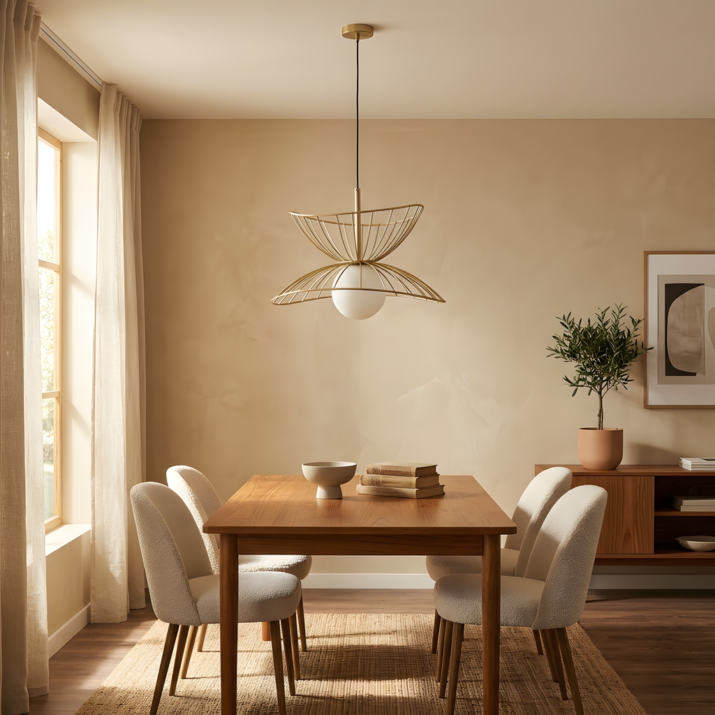 Fabria suspension aluminium, lumière du jour