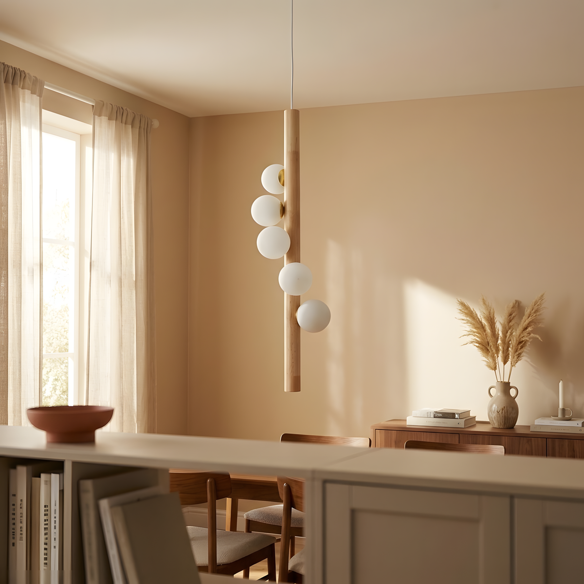 Feliora suspension bois flotté, chambre