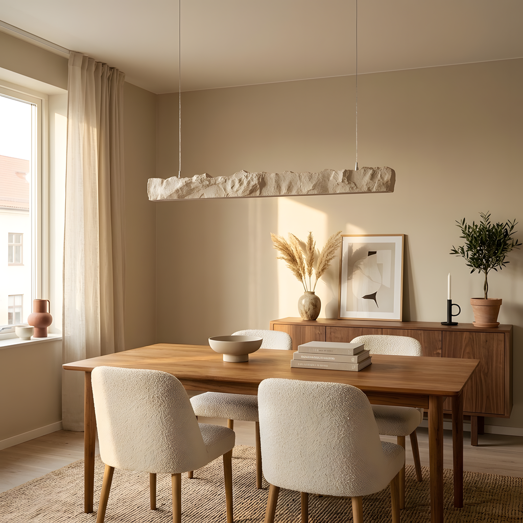 Feliska suspension linéaire, lumière du soir
