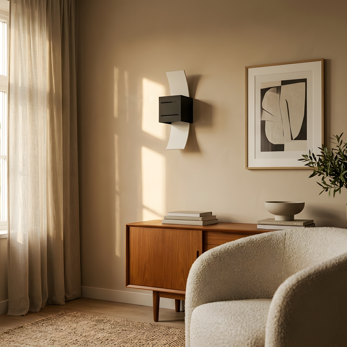 Flainda applique murale détail de lumière