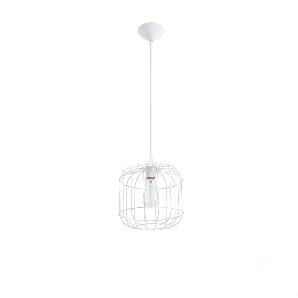 Belverio suspension, fond blanc