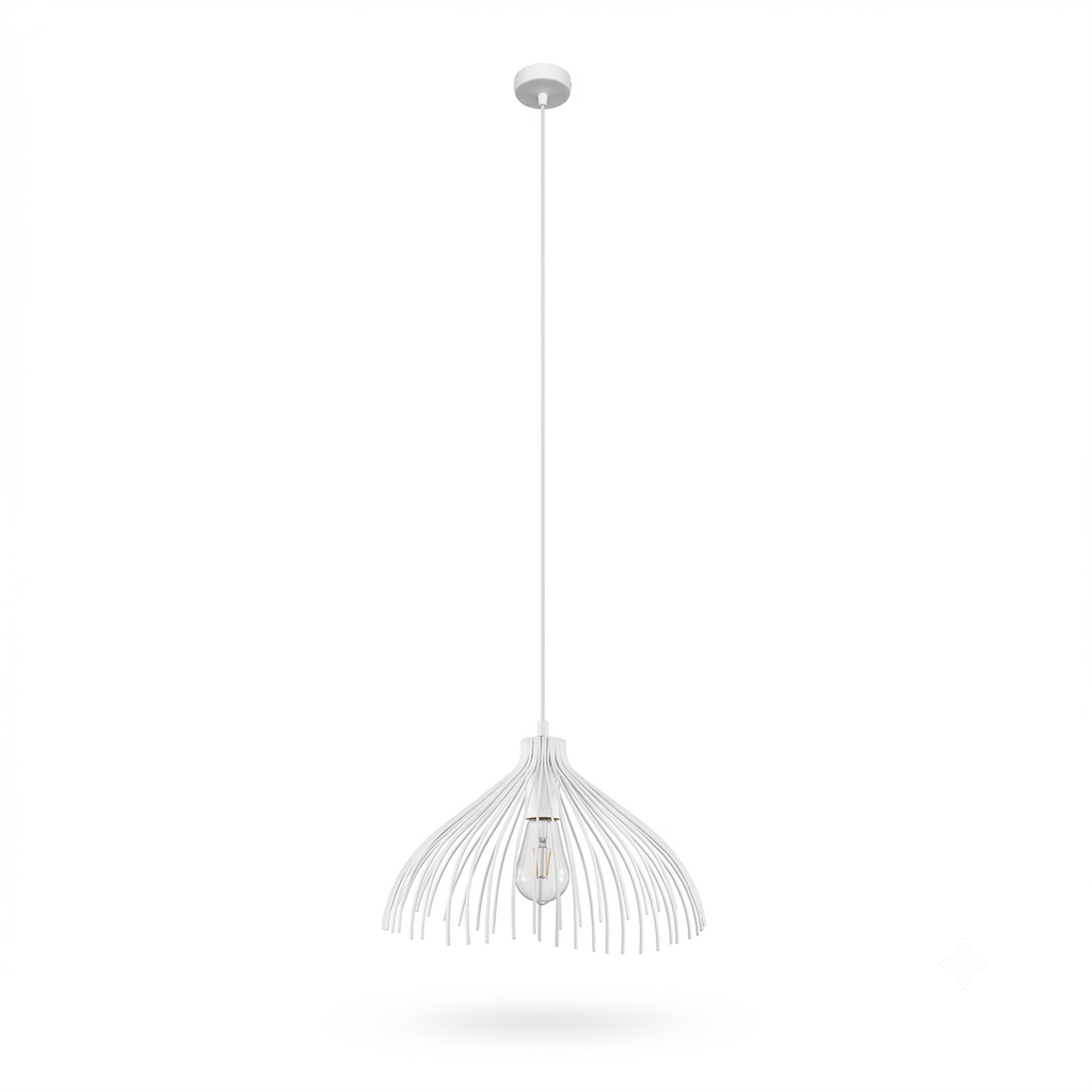 Dorielle suspension, fond blanc