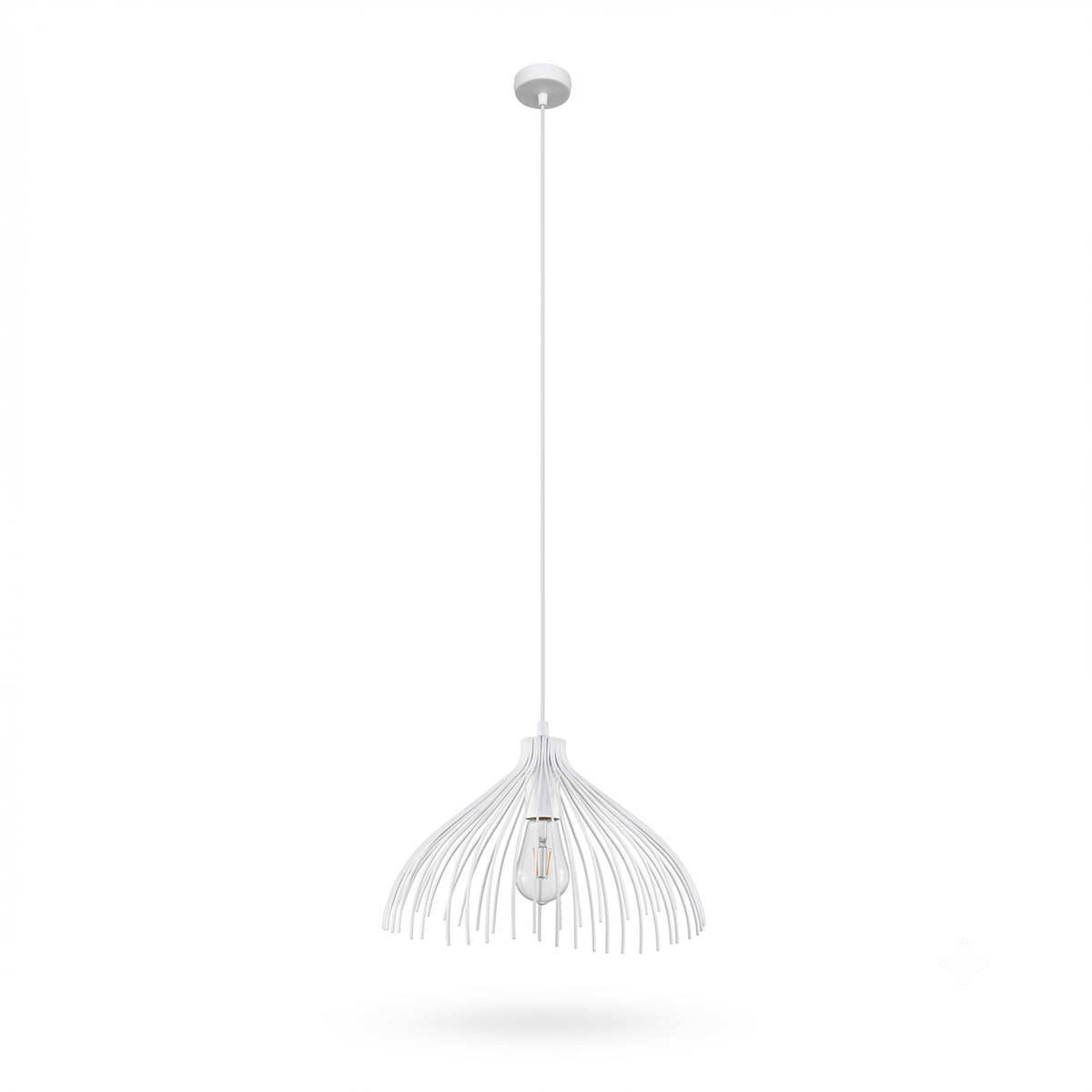 Dorielle suspension, fond blanc