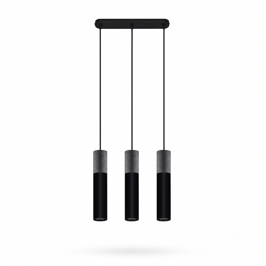 Aldenia suspension, fond blanc