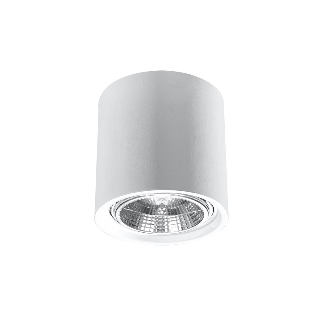 Calyso plafonnier, fond blanc