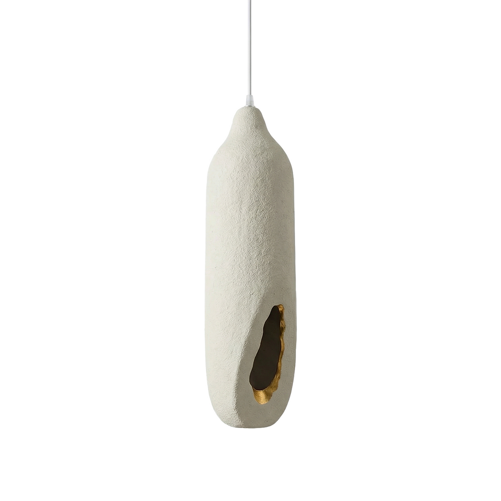 Quindra suspension, fond blanc
