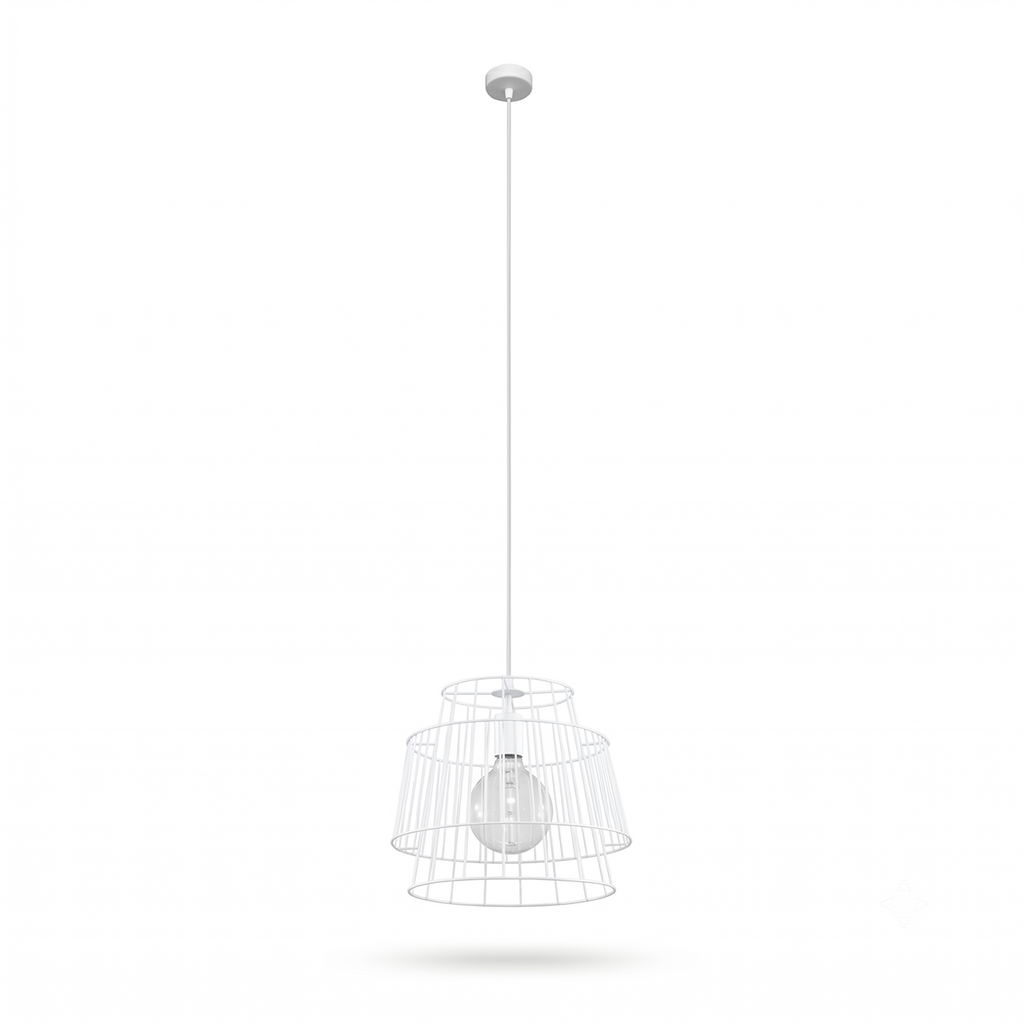 Calvestra suspension, fond blanc