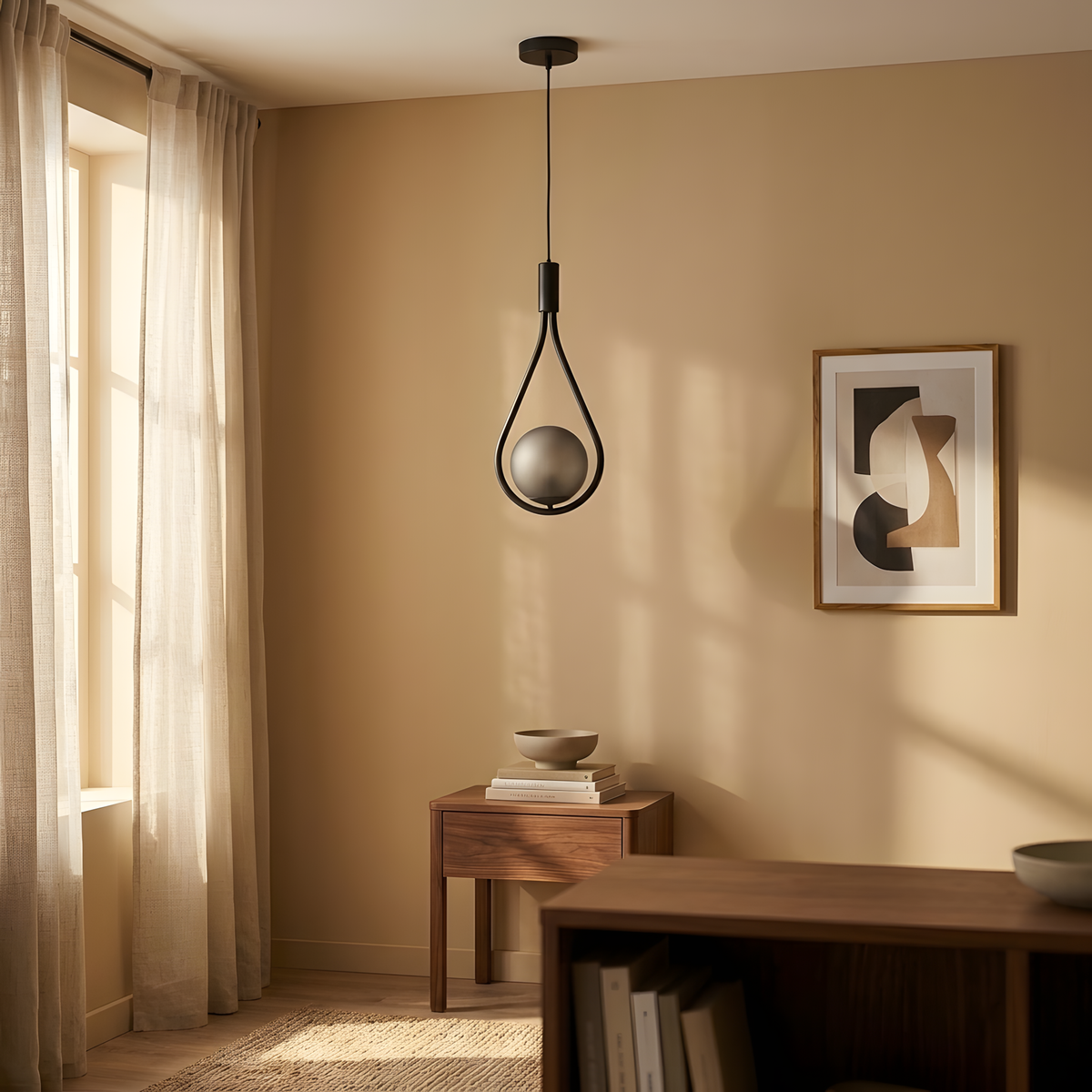 Gelira suspension, allumée