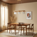 Hinoka suspension bois japonaise, lumière du jour