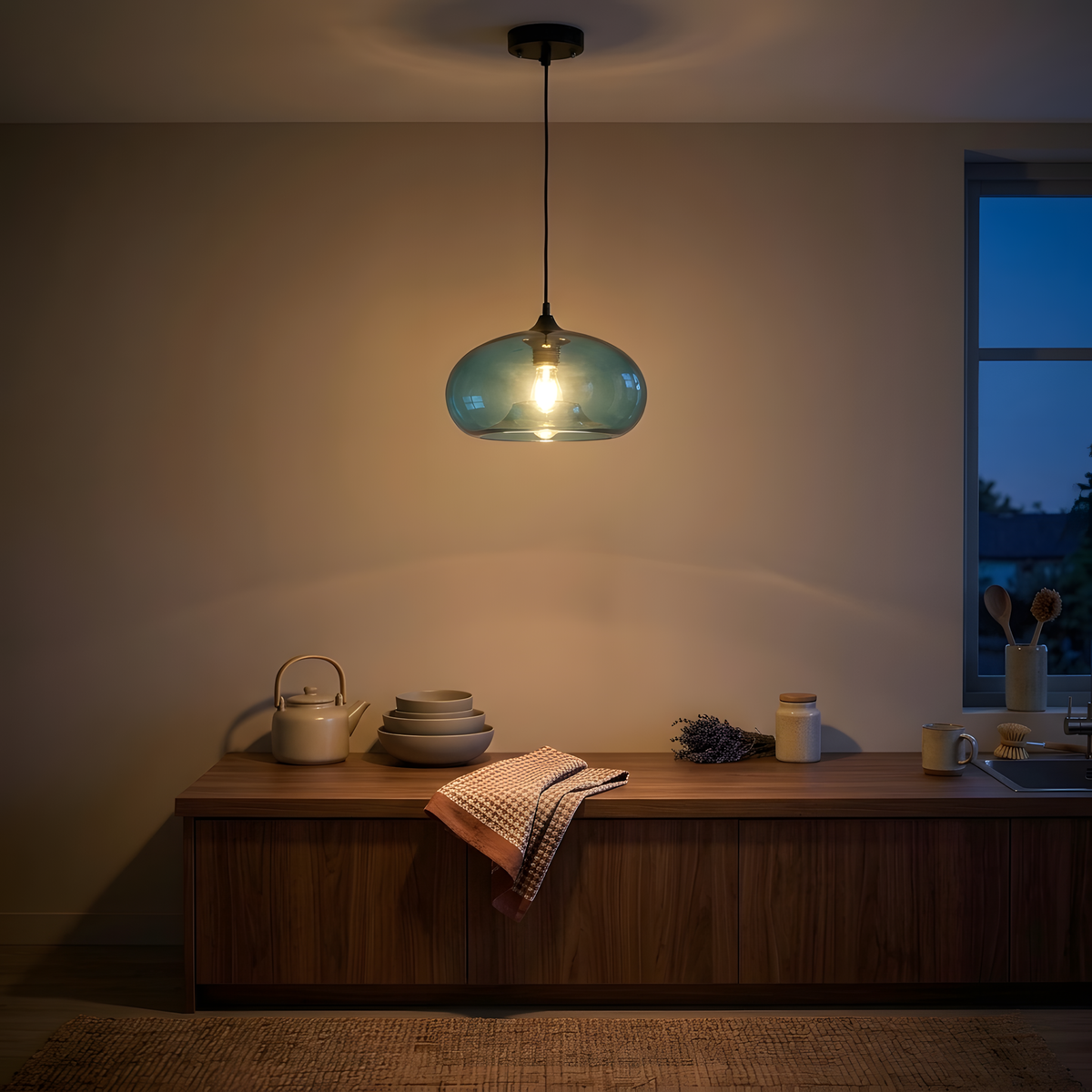 Iridia suspension, ambiance cuisine