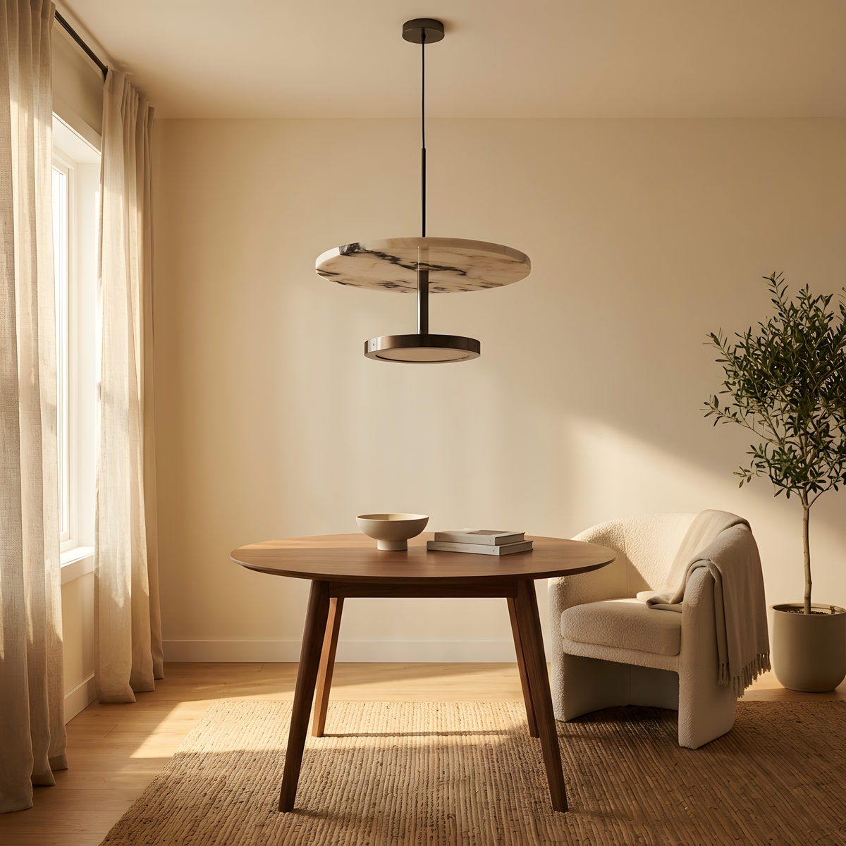 Kelmira suspension pierre noire, chambre