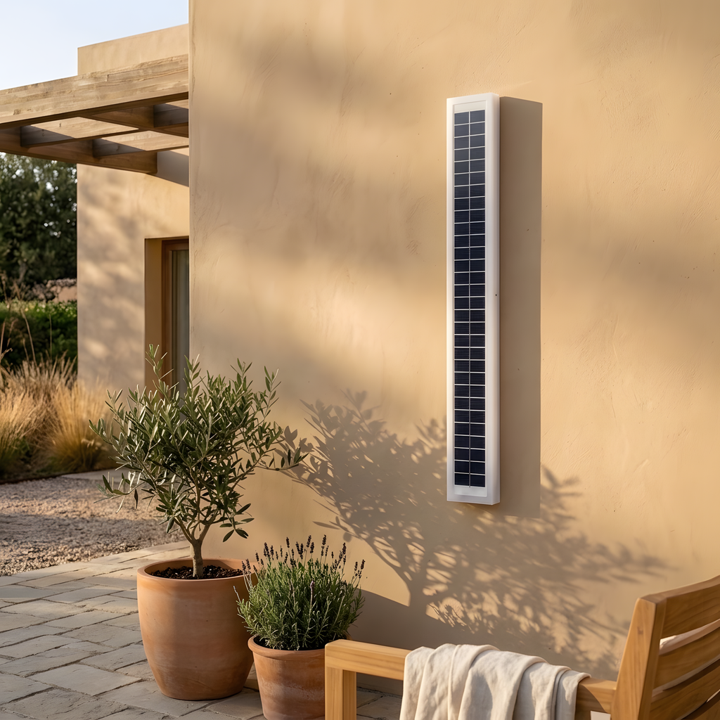 Kesena applique solaire terrasse au crépuscule