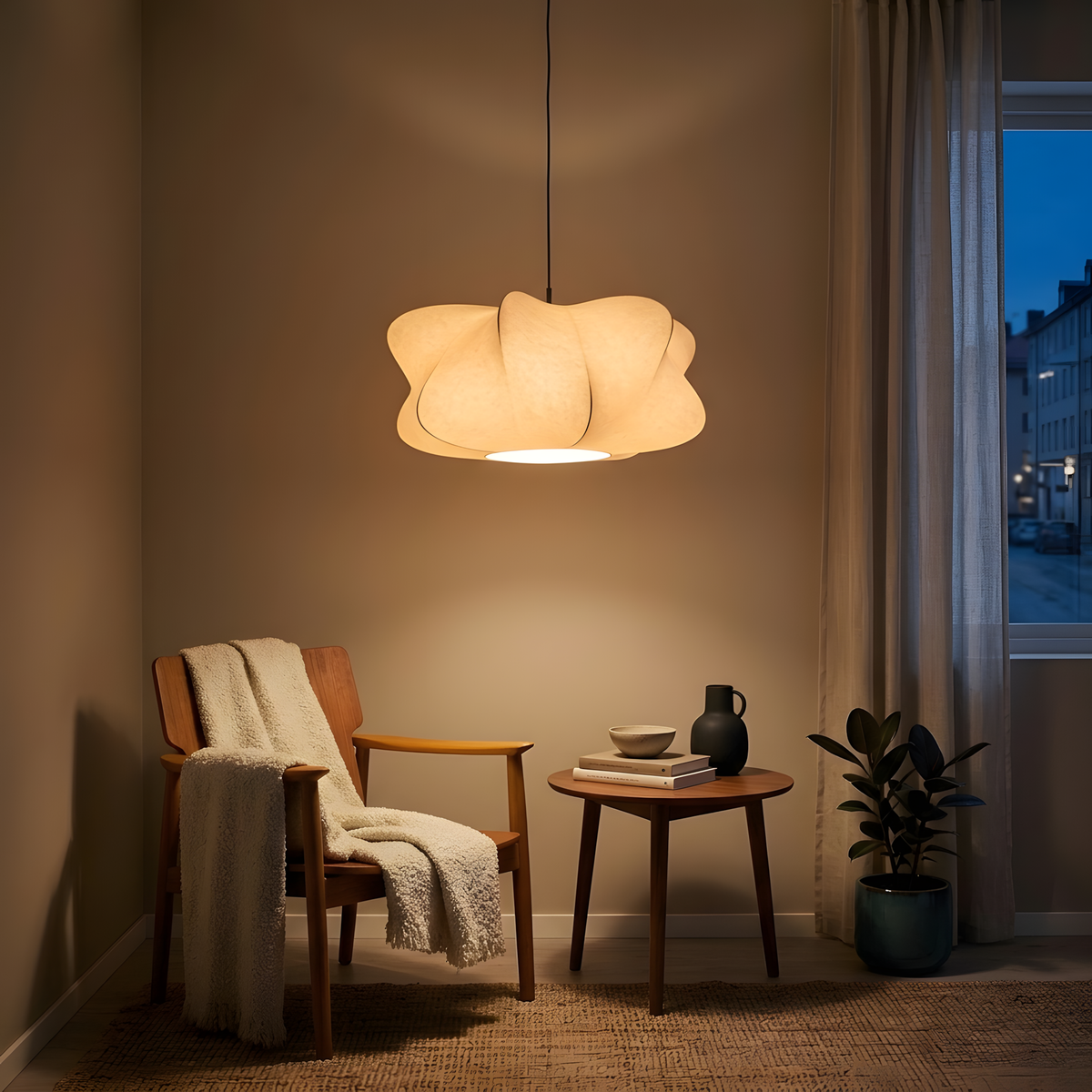 Kimora suspension, ambiance salon