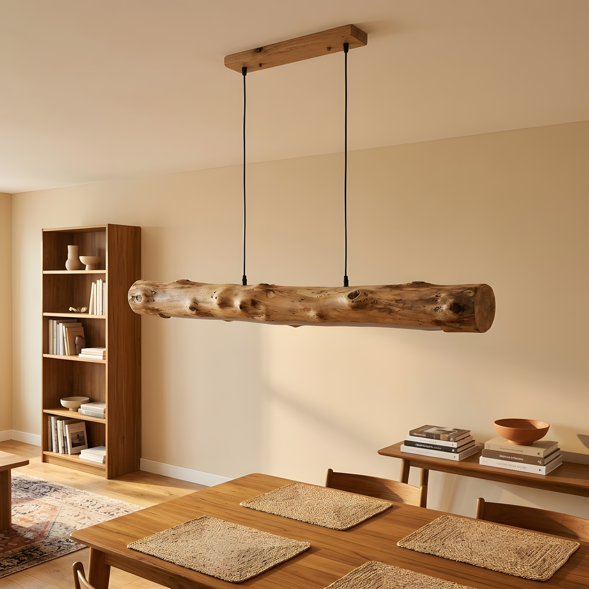 Kordia suspension bois, intérieur scandinave