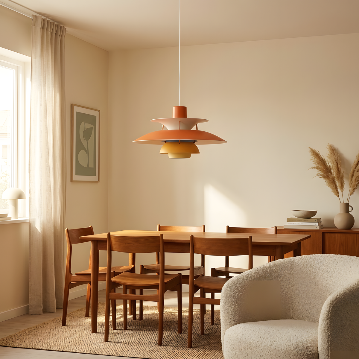 Larvina suspension nordique, cuisine