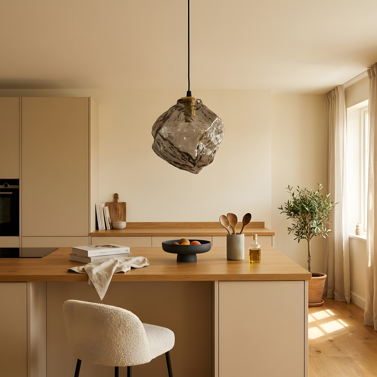 Lavena suspension, vue détail