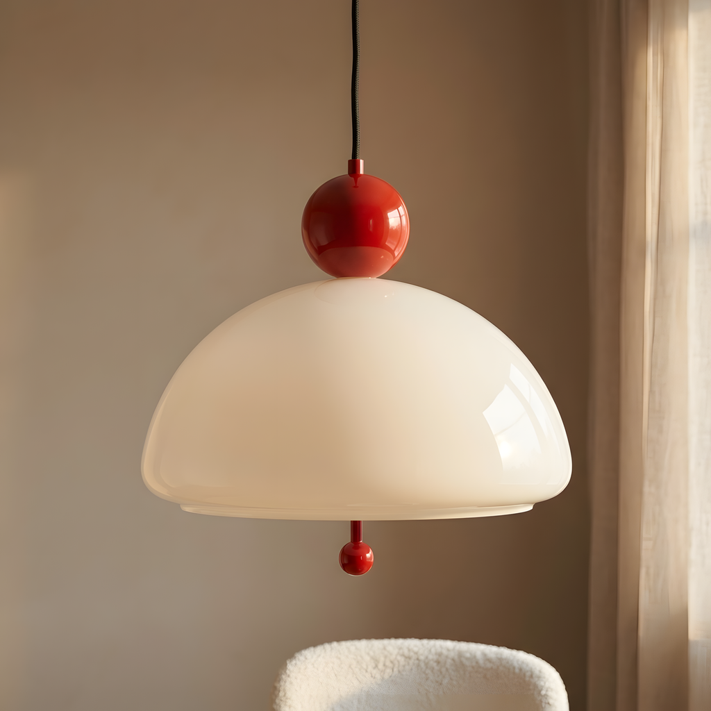 Miraldi suspension verre crémeux, cuisine