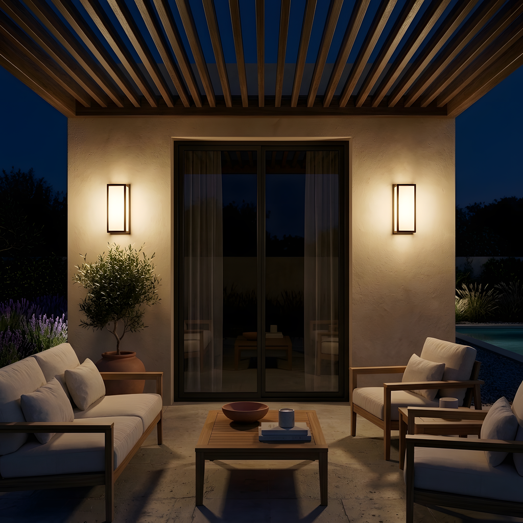 Miralio applique extérieure jardin de nuit