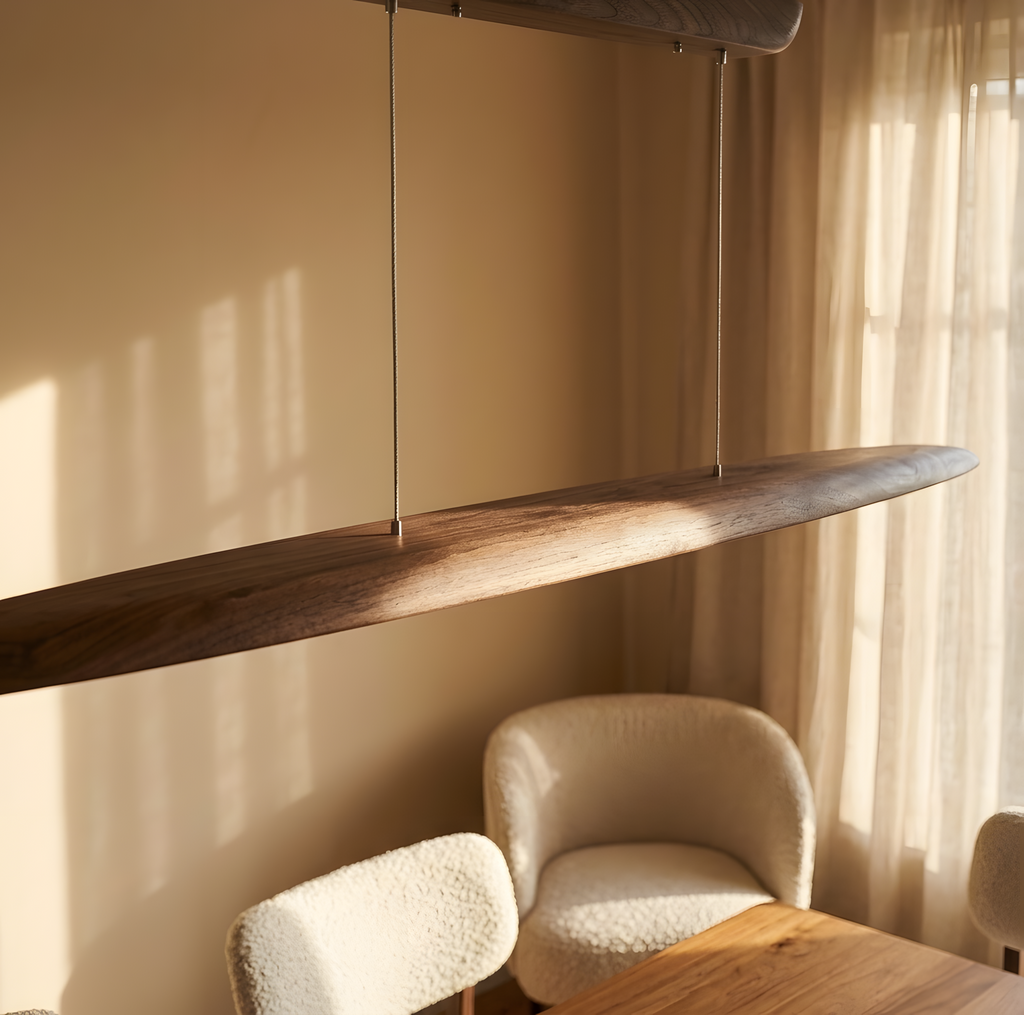 Miralta suspension linéaire bois, bureau