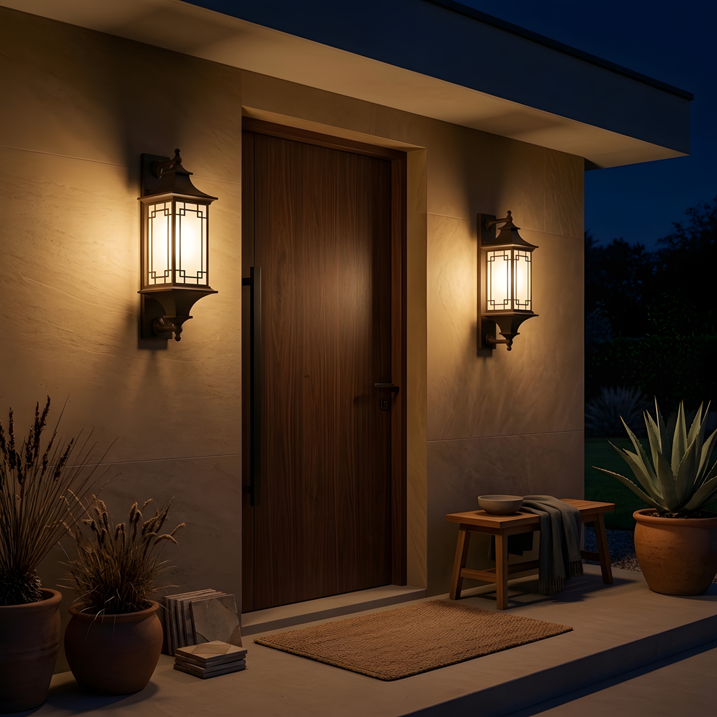 Mirareo applique extérieure balcon de nuit