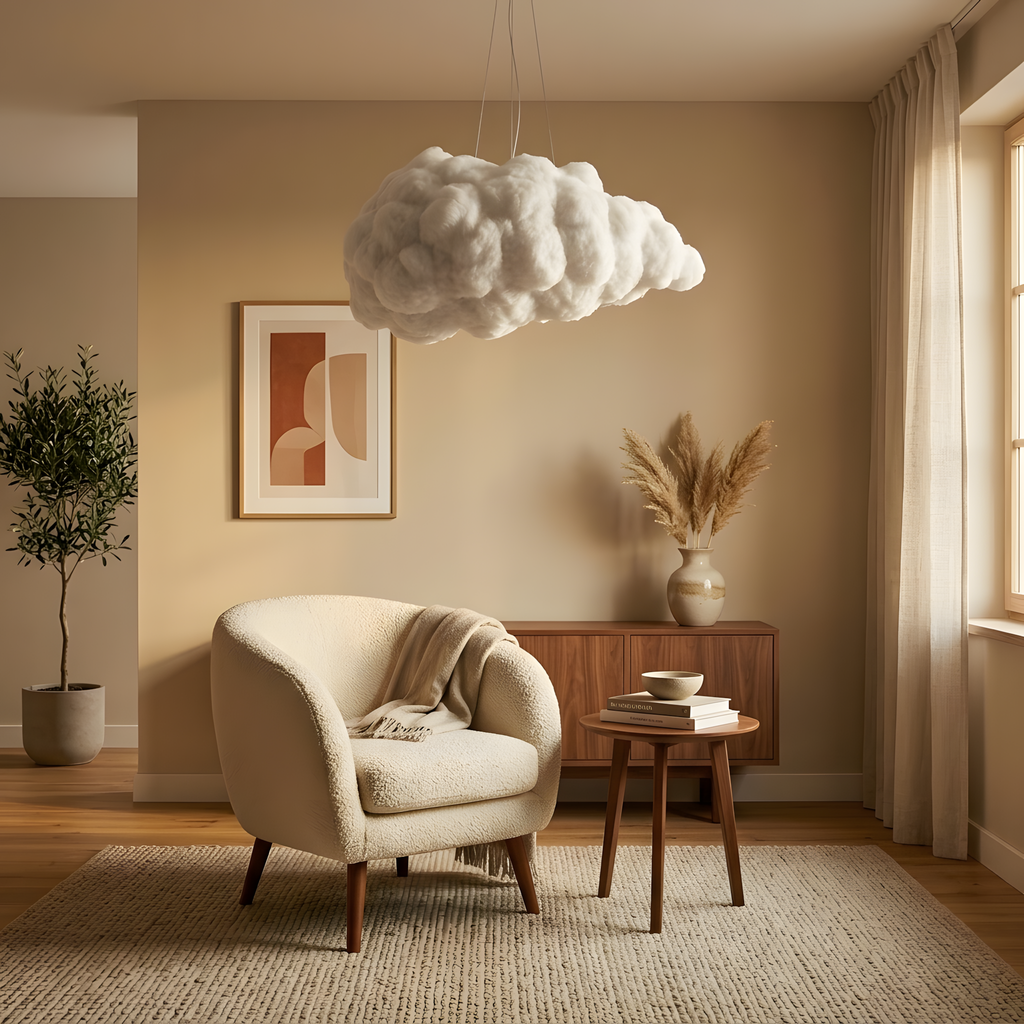 Nimbea suspension nuage, lumière du jour