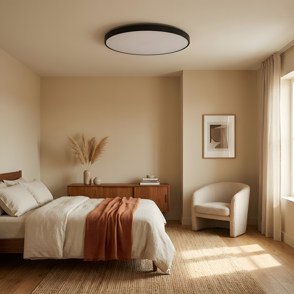 Nordaya grand plafonnier scandinave, lumière du jour
