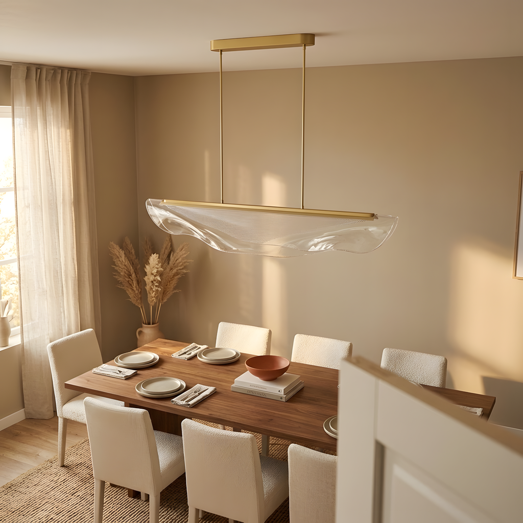 Norkelia suspension ondulée LED, cuisine