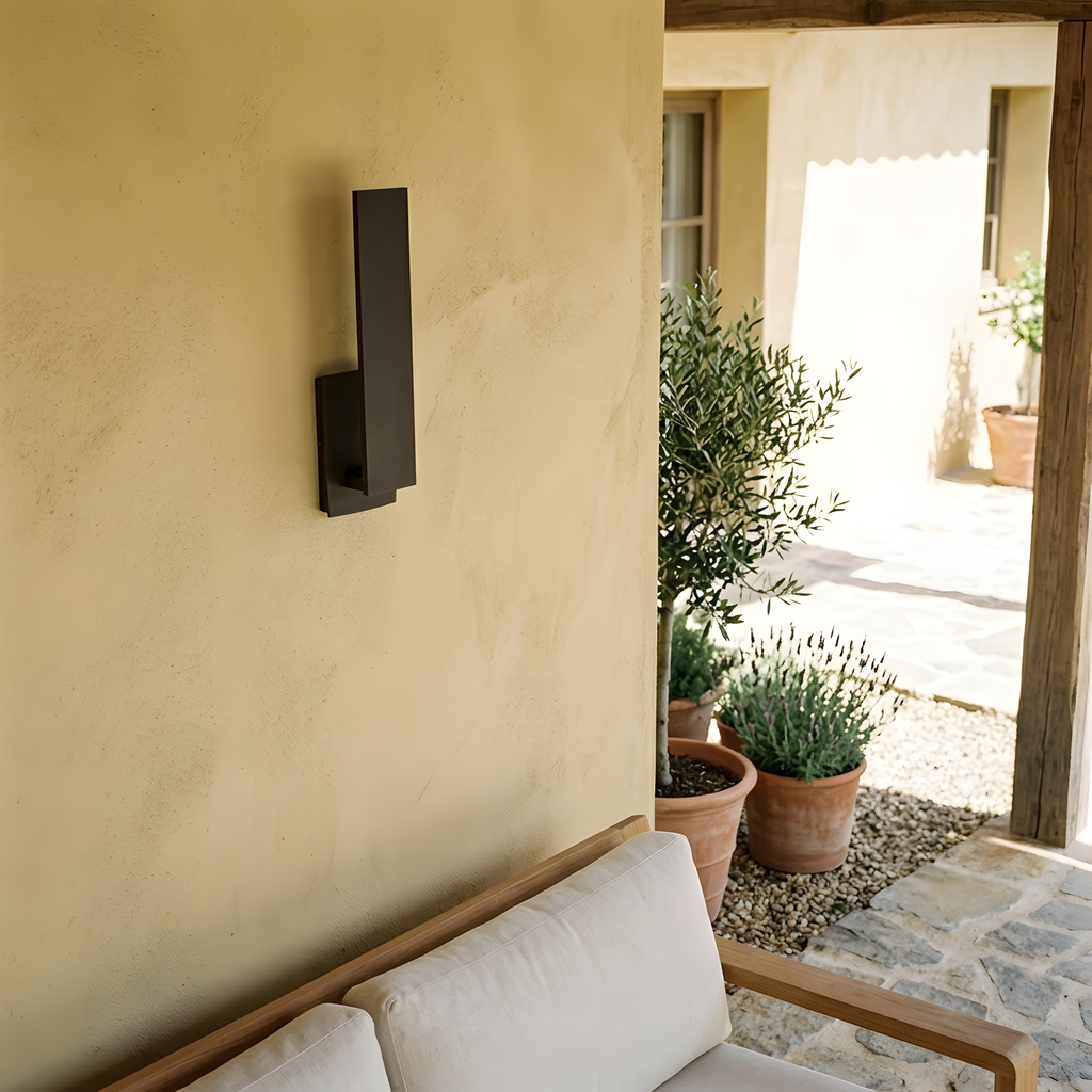 Nortia applique murale extérieure détail de lumière