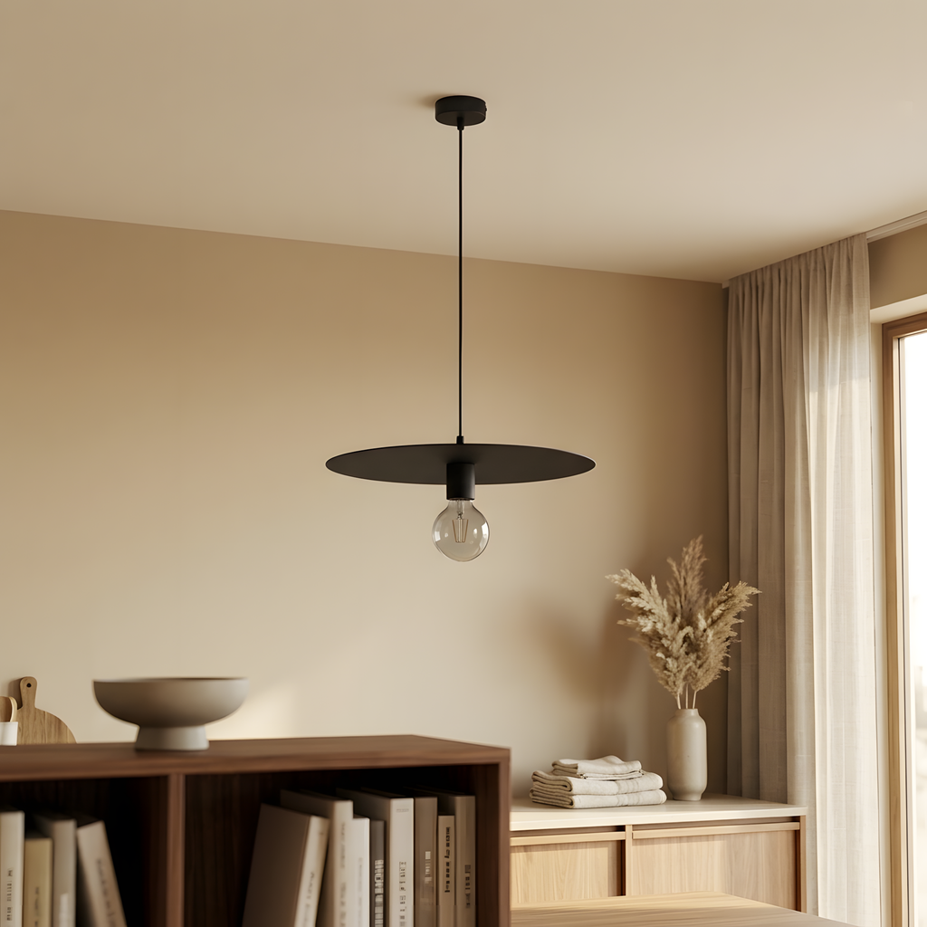 Novastra suspension acier noir, cuisine