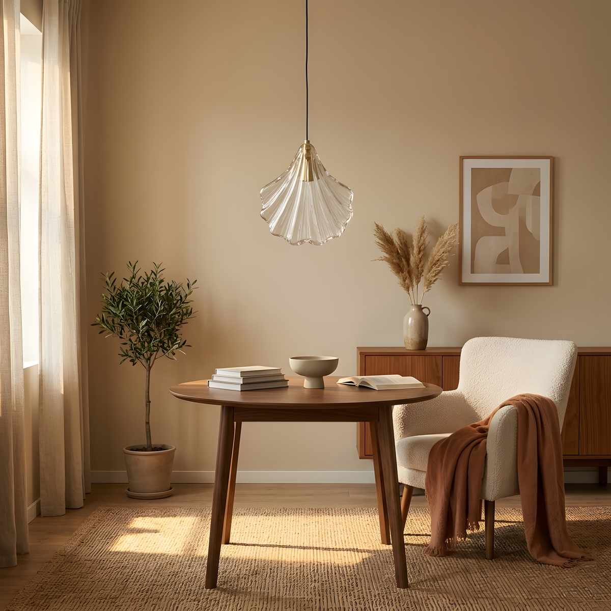 Ombella suspension verre, chambre