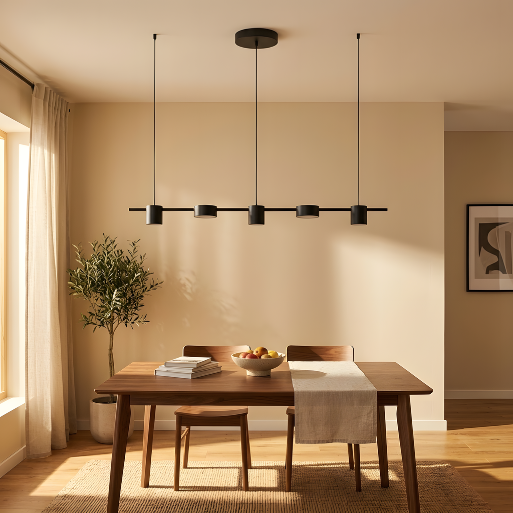 Orlane suspension cercles métal, lumière du jour