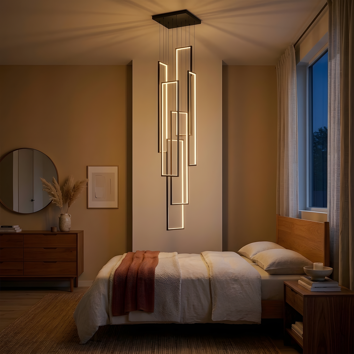 Ornelis suspension bicolore, salon