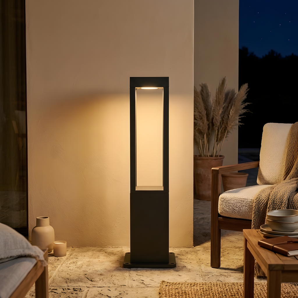 Oruvo lampadaire extérieur vue d'ensemble