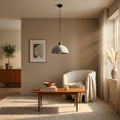 Orvella suspension béton gris, cuisine
