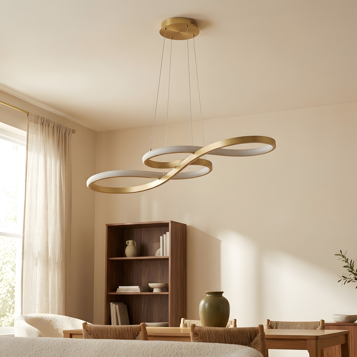 Ostavia suspension note de musique, coin repas