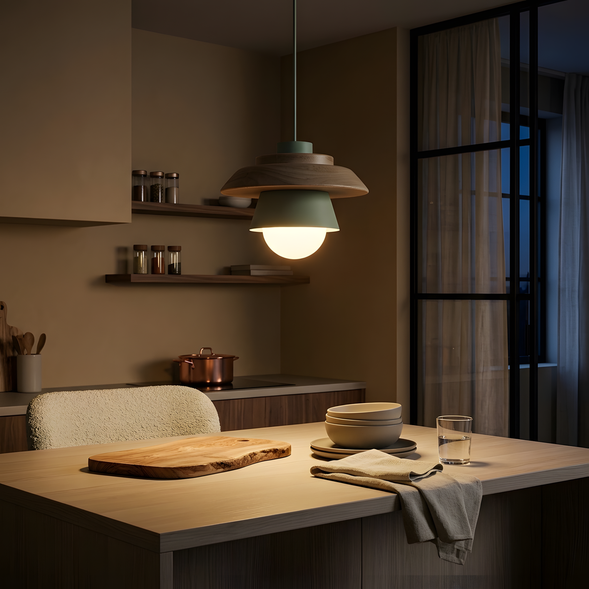 Palora suspension, ambiance cuisine