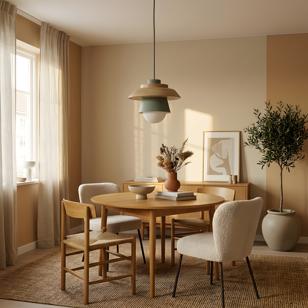 Palora suspension colorée, lumière du jour