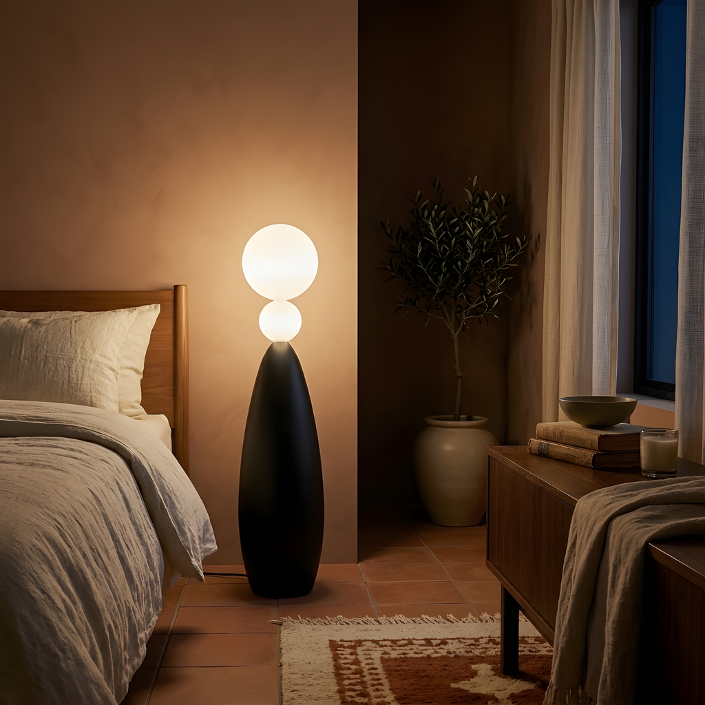 Pelaela lampadaire ambiance du soir