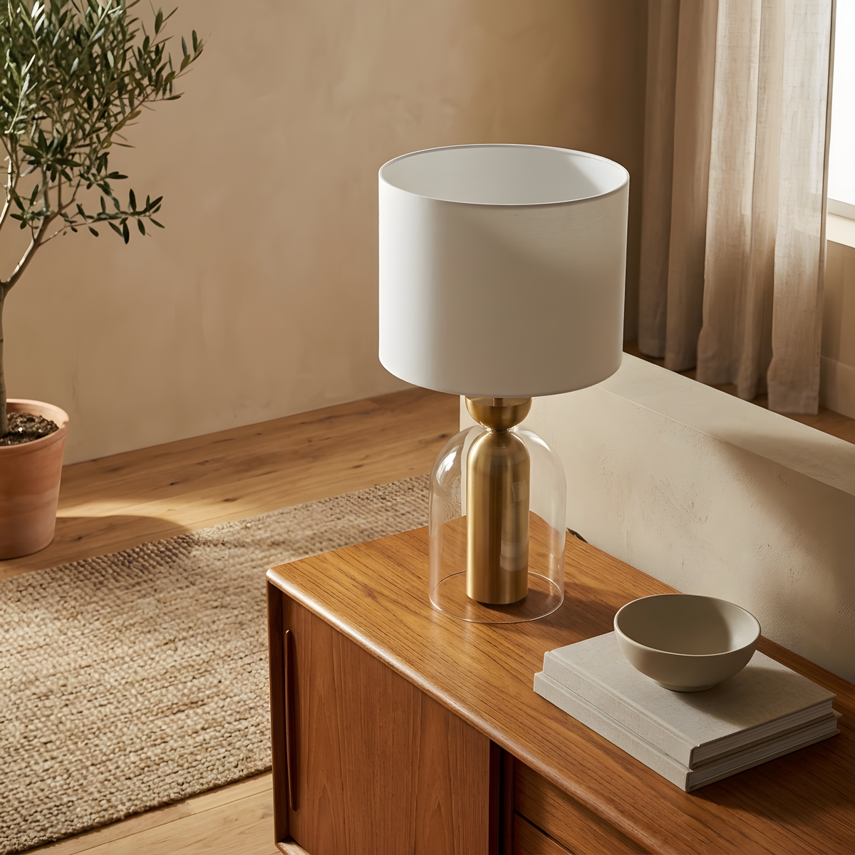 Peleata lampe à poser détail de lumière