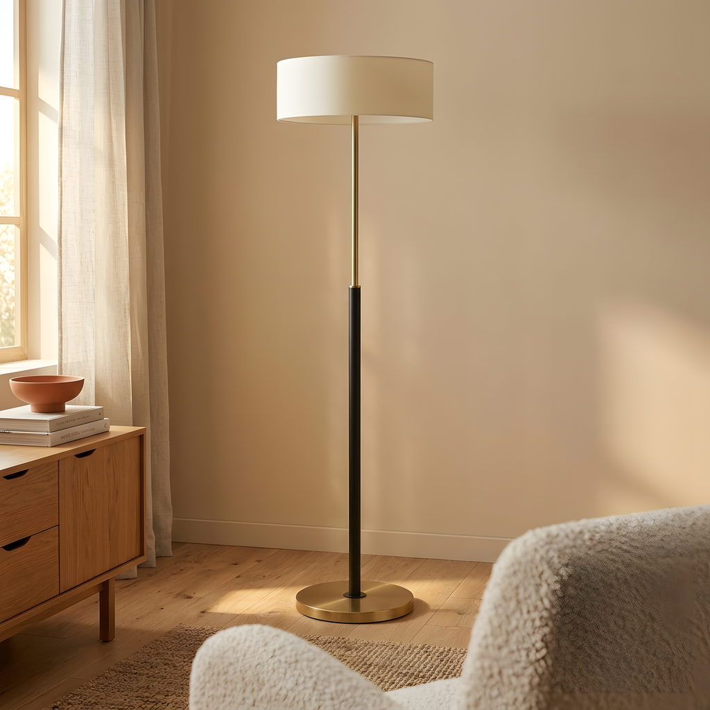 Pelinia lampadaire détail de lumière