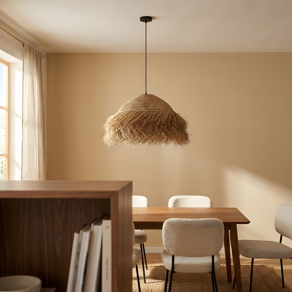 Perlyna suspension rotin tressé, cuisine