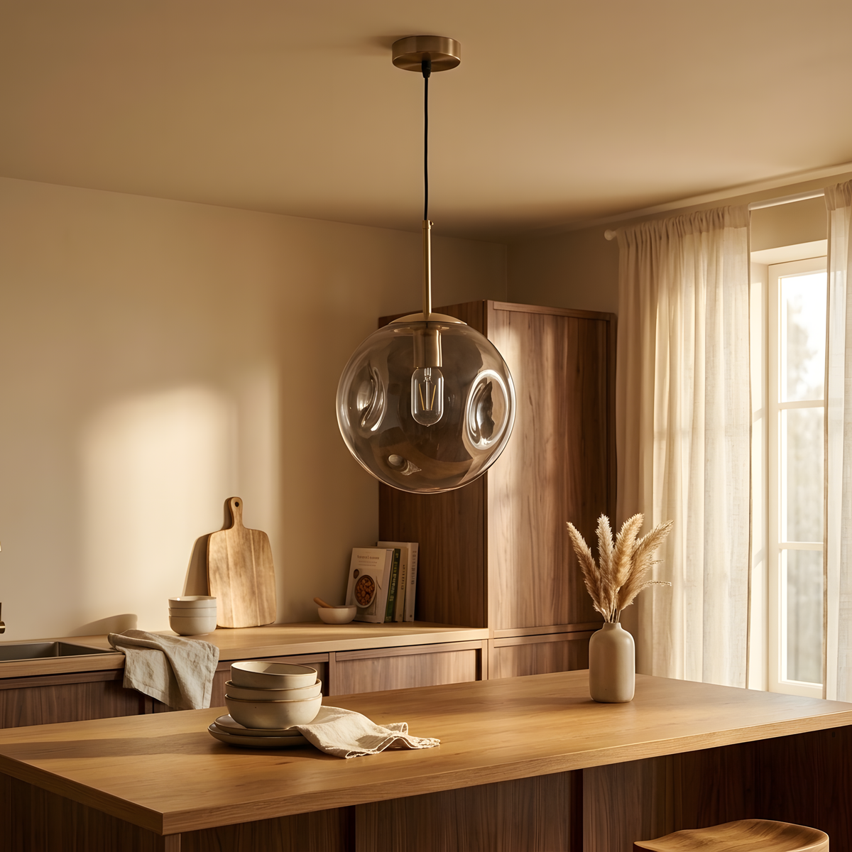 Perola suspension, vue détail