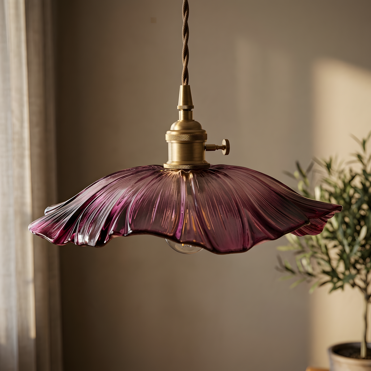 Petalia suspension, ambiance salon
