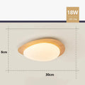Sylvoa bois clair : 30 cm, hauteur 8 cm, LED 18 W