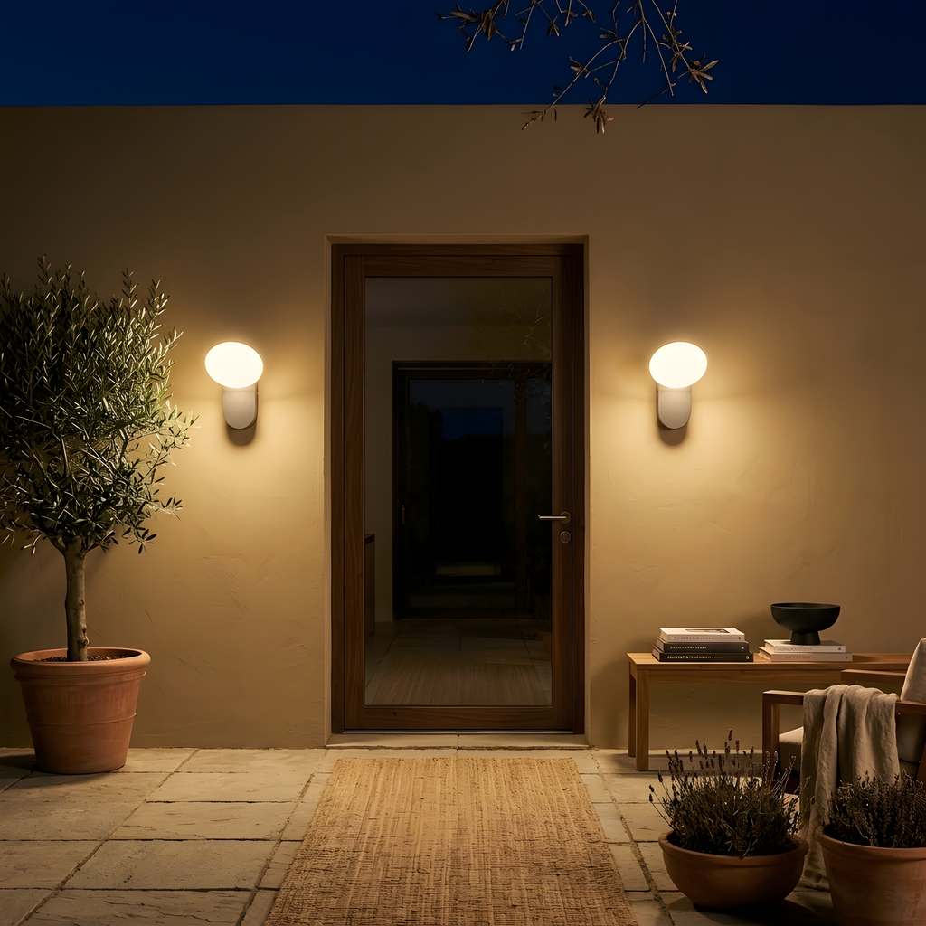 Pralanta applique murale extérieure vue d'ensemble