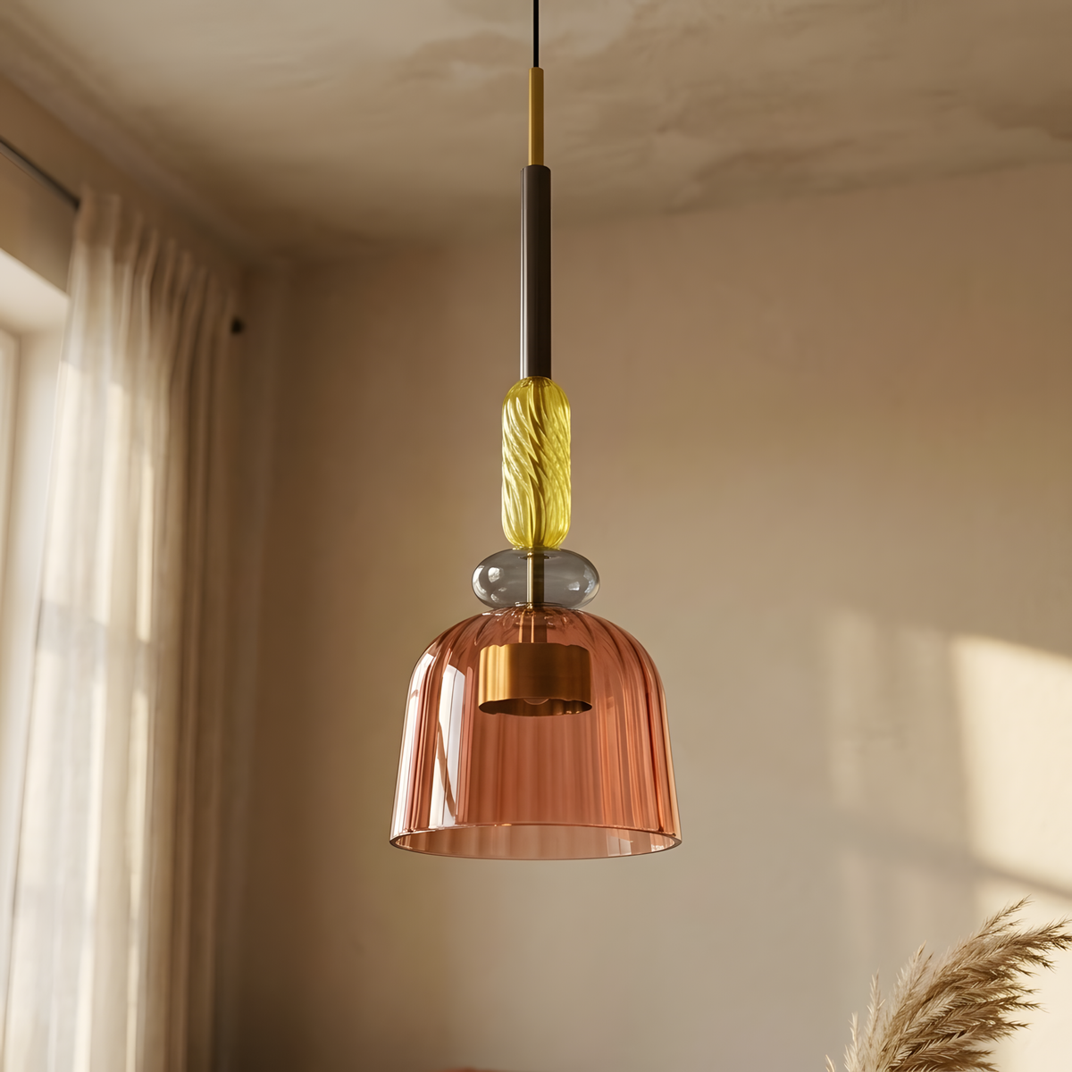 Prismea suspension, ambiance salon