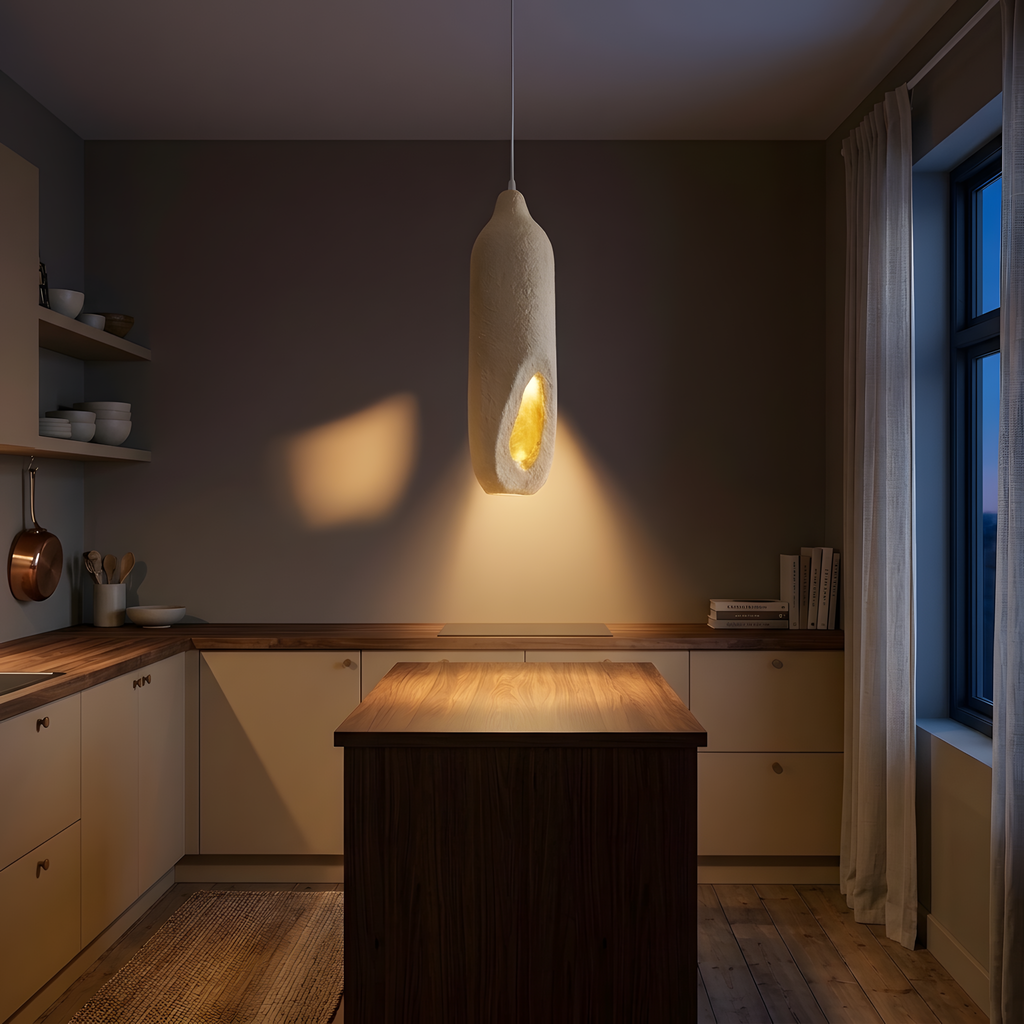 Quindra suspension beige, chambre